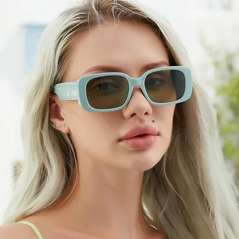 DOISYER Нови Слънчеви Очила С Малки Рамки, Дамски Модни Овални Слънчеви Очила с UV400, Слънчеви Очила на Едро